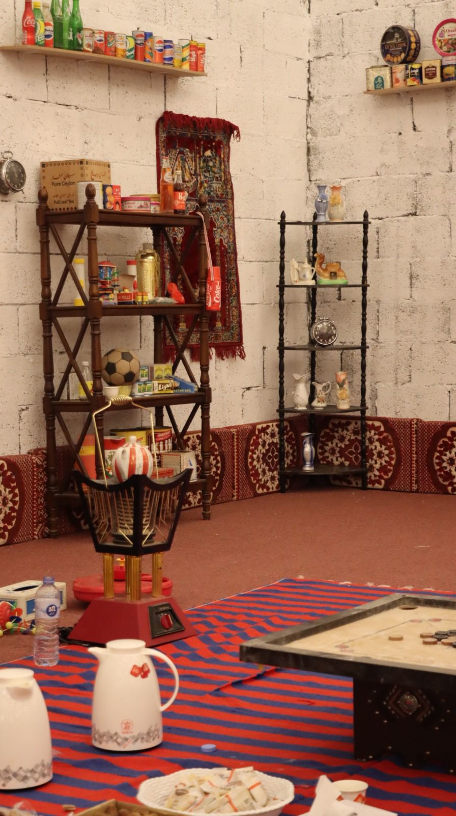 تصويري لحدث جيل الطيبين "ركن التراث والضيافة الشعبية "