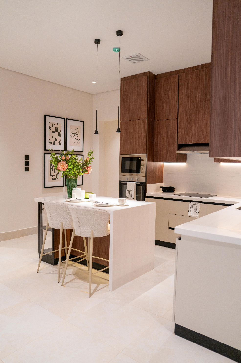 تصوير معماري  لتصميم داخلي لشقه مفروشه