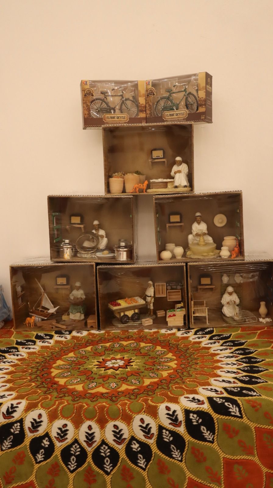 تصويري لحدث جيل الطيبين "مجسمات الحياة"